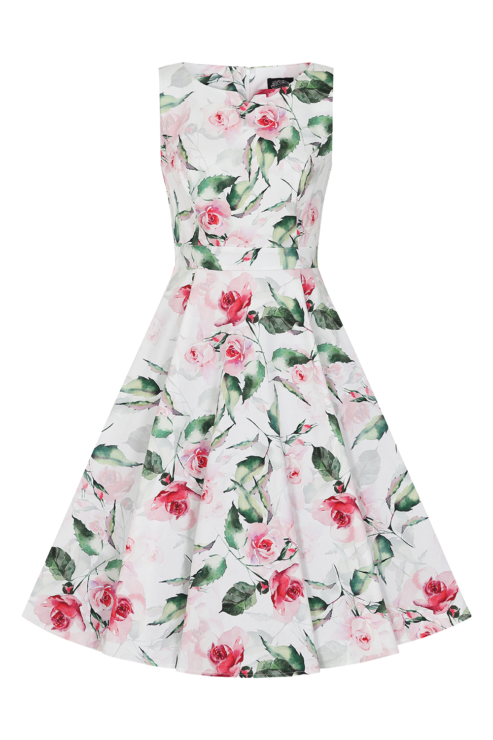 Summer Floral Swing Dress